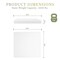 Merrick Lane Cielo Memory Foam Mattress in a Box with 4 Layers, Green Tea-Infused Foam, Air Circulation Foam, Cooling Gel, CertiPUR-US Certified Foam